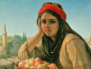 Vendedor de frutas sirio de William Gale